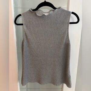 Anthropologie Metallic Tank